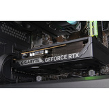 ALTERNATE Gaming-PC Window Edition • RTX 5060 • AMD Ryzen™ 5 5600 • 16 GB RAM, PC Gaming Nero/trasparente