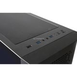 ALTERNATE Gaming-PC Window Edition • RTX 5060 • AMD Ryzen™ 5 5600 • 16 GB RAM, PC Gaming Nero/trasparente