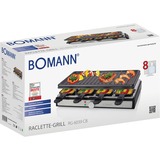 Bomann RG 6039 CB Nero/in acciaio inox