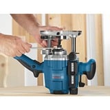 Bosch GOF 1250 CE Nero, Blu 24000 Giri/min 1250 W, Router blu, Nero, Blu, 24000 Giri/min, 6, 8 (5/16"), 10000 Giri/min, 6 cm, 5,5 m/s²