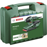 Bosch PSS 200 AC Levigatrice orbitale 24000 OPM Nero, Verde 200 W verde/Nero, Levigatrice orbitale, Nero, Verde, EN 60745, 24000 OPM, 2 mm, 93 dB