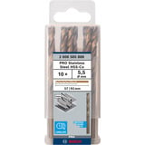 Bosch Punta a spirale PRO in acciaio inossidabile HSS-Co, Ø 5,5mm, Trapano 