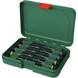 Bosch Set di cacciaviti di precisione, 8 pezzi, Cacciavite verde/Nero