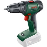 Bosch UniversalDrill 18V 1450 Giri/min Senza chiave 1,2 kg Nero, Verde, Trapano avvitatore verde/Nero, Trapano con impugnatura a pistola, Senza chiave, Nero, Verde, 1 cm, 1450 Giri/min, 3 cm