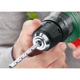 Bosch UniversalDrill 18V 1450 Giri/min Senza chiave 1,2 kg Nero, Verde, Trapano avvitatore verde/Nero, Trapano con impugnatura a pistola, Senza chiave, Nero, Verde, 1 cm, 1450 Giri/min, 3 cm