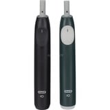Braun iO 2 Spazzolino Elettrico Oral B, Nero e Verde, 1 Testina Di Ricambio, 2 Spazzolini, Delicato sulle Gengive, Efficace sulla placca, Sensore di Pressione, Spazzolino da denti elettrico verde scuro/Nero, Nero e Verde, 1 Testina Di Ricambio, 2 Spazzolini, Delicato sulle Gengive, Efficace sulla placca, Sensore di Pressione, Adulto, Spazzolino a vibrazione, Cura quotidiana, Sensibile, Super sensitive, Nero, Verde, 2 min, Rotondo