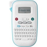 Brother PT-N10 stampante per etichette (CD) Trasferimento termico A colori 180 x 180 DPI 9 mm/s, Stampa etichette bianco/Blu chiaro, Trasferimento termico, 180 x 180 DPI, 9 mm/s, A colori, Blu, Bianco