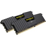 Corsair Vengeance LPX CMK16GX4M2D3600C16 memoria 16 GB 2 x 8 GB DDR4 3600 MHz Nero, 16 GB, 2 x 8 GB, DDR4, 3600 MHz, 288-pin DIMM