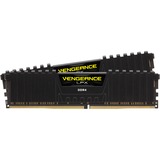 Corsair Vengeance LPX CMK16GX4M2D3600C16 memoria 16 GB 2 x 8 GB DDR4 3600 MHz Nero, 16 GB, 2 x 8 GB, DDR4, 3600 MHz, 288-pin DIMM