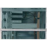 Digitus Binario di trattenuta cavi 19" per Unique & Dynamic, Instradamento dei cavi argento