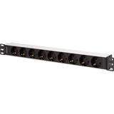 Digitus DN-95427, Ciabatta Nero/alluminio