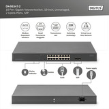 Digitus Gigabit 16 porte, Interruttore 