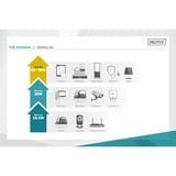 Digitus Iniettore Gigabit Ethernet PoE++ 802.3at, 95 W, Iniettore PoE Nero