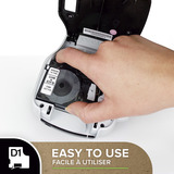 Dymo D1 ORIGINAL Nastro per etichette, nero su bianco, 19mm x 3,5m, Nastro di scrittura 