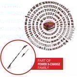 EINHELL 3410972, Tagliasiepi rosso/Nero