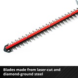 EINHELL ARCURRA Doppia lama 2400 W 2,85 kg, Tagliasiepi rosso/Nero, Batteria, 2400 W, 18 V, 2,85 kg, 200 mm, 1030 mm