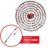 EINHELL Tagliasiepi telescopico professionale a batteria GP-HH 18/50 Li T BL-Solo, 18Volt rosso/Nero