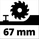 Einhell TC-CS 1410 rosso/Nero