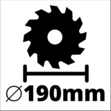 Einhell TC-CS 1410 rosso/Nero