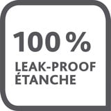 Emsa SAMBA thermos e recipiente isotermico 1 L Turchese, Caraffa termica turchese/trasparente, 1 L, Turchese, Polipropilene (PP), 12 h, 24 h, 178 mm