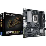 GIGABYTE B760M D3HP, Scheda madre Nero/grigio