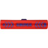 KNIPEX 16 60 100 SB Blu, Rosso pinza spellacavi, Attrezzo Sverniciatura /smontaggio 2 cm, 5 mm, Blu, Rosso, 10 cm, 22 g