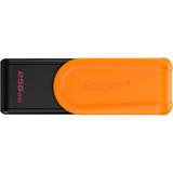 Kingston DataTraveler 256GB Portable USB 3.2 Gen 1 Exodia S (Nero/Arancia), Chiavetta USB Nero/Orange, 256 GB, USB tipo A, 3.2 Gen 1 (3.1 Gen 1), Girevole, 8,72 g, Nero, Arancione