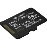 Kingston SDCS3/64GBSP, Scheda di memoria Nero