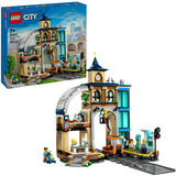 LEGO City 60469 Stazione Centrale con Veicolo Giocattolo, Ascensore, Biglietteria e 2 Piattaforme per Bambini e Bambine da 7+, Giochi di costruzione Ascensore, Biglietteria e 2 Piattaforme per Bambini e Bambine da 7+, Set da costruzione, 7 anno/i, Plastica, 752 pz, 1,74 kg