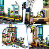 LEGO City 60469 Stazione Centrale con Veicolo Giocattolo, Ascensore, Biglietteria e 2 Piattaforme per Bambini e Bambine da 7+, Giochi di costruzione Ascensore, Biglietteria e 2 Piattaforme per Bambini e Bambine da 7+, Set da costruzione, 7 anno/i, Plastica, 752 pz, 1,74 kg