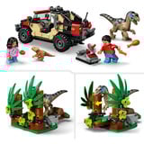 LEGO Jurassic World Fuga dal Raptor sul fuoristrada, Giochi di costruzione Set da costruzione, 6 anno/i, Plastica, 285 pz, 436 g