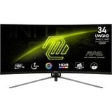 MSI MAG 345CQR, Monitor di gioco Nero