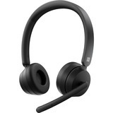 Microsoft Modern Wireless Headset Auricolare A Padiglione Ufficio Bluetooth Nero Nero, Wireless, Ufficio, 100 - 20000 Hz, 136 g, Auricolare, Nero