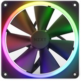 NZXT F140 RGB Case per computer Ventilatore 14 cm Nero 1 pz Nero, Ventilatore, 14 cm, 500 Giri/min, 1800 Giri/min, 32,5 dB, 24,85 pdc/min