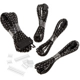Phanteks PH-CB-CMBO_SSV, Cavo di prolunga Nero/Argento