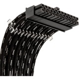 Phanteks PH-CB-CMBO_SSV, Cavo di prolunga Nero/Argento