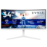 Philips EVNIA 34M2C5601QA, Monitor di gioco bianco