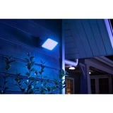 Philips Hue Proiettore per esterni Discover, Luce LED Nero, Philips Hue White and Color ambiance Proiettore per esterni Discover, Lampada a parete intelligente, Nero, LED, Metallo, Sintetico, Lampadina/e non sostituibile/i, Bianco