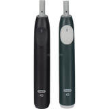Procter & Gamble iO 2 Spazzolino Elettrico Oral B, Nero e Verde, 1 Testina Di Ricambio, 2 Spazzolini, Delicato sulle Gengive, Efficace sulla placca, Sensore di Pressione, Spazzolino da denti elettrico verde scuro/Nero, Nero e Verde, 1 Testina Di Ricambio, 2 Spazzolini, Delicato sulle Gengive, Efficace sulla placca, Sensore di Pressione, Adulto, Spazzolino a vibrazione, Cura quotidiana, Sensibile, Super sensitive, Nero, Verde, 2 min, Rotondo