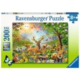 Ravensburger Puzzle per bambini Famiglia di cervi aggraziata 