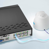 Reolink NVS8-8MD4 kit di videosorveglianza Cablato 8 canali, set Cablato, Cupola, RJ-45, Interno/esterno, 700 lm, 6500 K