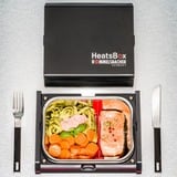 Rommelsbacher HB 100 HeatsBox, Scatola per il pranzo Nero