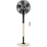 Rowenta Turbo Silence Extreme+ VU5880F0 ventilatore Nero, Legno Nero/legno, Ventilatore domestico con pale, Nero, Legno, Pavimento, 40 cm, 4800 m³/h, 1300 - 1450 mm