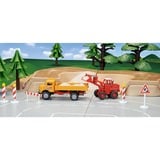 SIKU 3563 modellino in scala Modellino di pala caricatrice frontale Preassemblato 1:50, Veicolo modello rosso, Modellino di pala caricatrice frontale, Preassemblato, 1:50, Kramer 411, Qualsiasi tipo, Metallo, Plastica