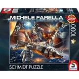 Schmidt Spiele Michele Farella: Mondi stellari magici - Fluttuando nello spazio, Puzzle 