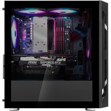 SilverStone FARA H1M Micro Tower Nero Nero, Micro Tower, PC, Nero, micro ATX, Mini-DTX, Mini-ITX, Plastica, Acciaio, 16 cm