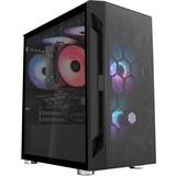 SilverStone FARA H1M Micro Tower Nero, Chassis Tower Nero, Micro Tower, PC, Nero, micro ATX, Mini-DTX, Mini-ITX, Plastica, Acciaio, 16 cm