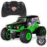 Spin Master Monster Jam, Grave Digger radiocomandato realistico, in scala 1:24, 2,4 GHz, dai 4 anni in su Nero/Verde, Monster Jam , Grave Digger radiocomandato realistico, in scala 1:24, 2,4 GHz, dai 4 anni in su, Monster truck, 4 anno/i