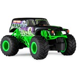 Spin Master Monster Jam, Grave Digger radiocomandato realistico, in scala 1:24, 2,4 GHz, dai 4 anni in su Nero/Verde, Monster Jam , Grave Digger radiocomandato realistico, in scala 1:24, 2,4 GHz, dai 4 anni in su, Monster truck, 4 anno/i