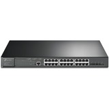 TP-Link TL-SG3428XMP switch di rete Gestito L2/L3 Gigabit Ethernet (10/100/1000) Supporto Power over Ethernet (PoE) 1U Nero Gestito, L2/L3, Gigabit Ethernet (10/100/1000), Supporto Power over Ethernet (PoE), Montaggio rack, 1U